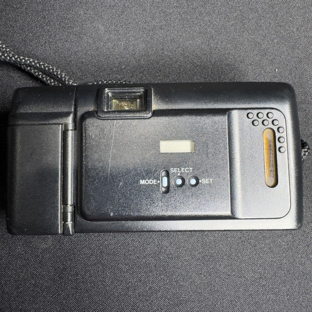 Olympus Infinity TWIN Quartz Date Film Camera Weatherproof 35mm 70mm Dual Lens